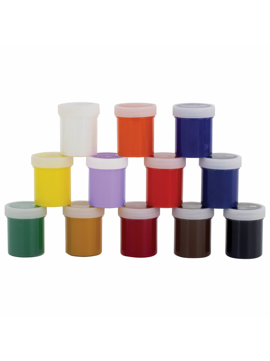 Краски гуашь Brauberg 12 цв. - фото 7