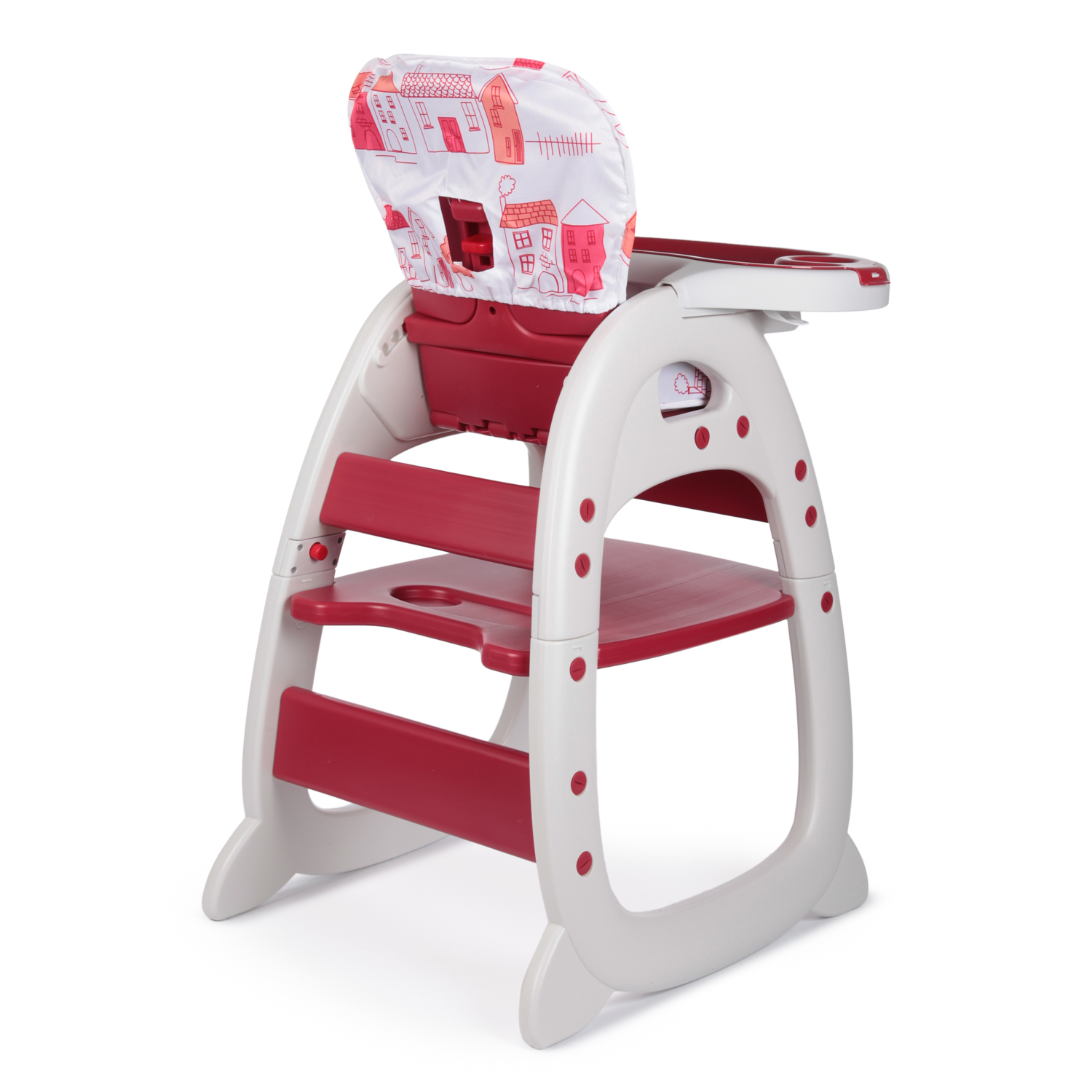 Стульчик для кормления Babyton City Red красный - фото 7