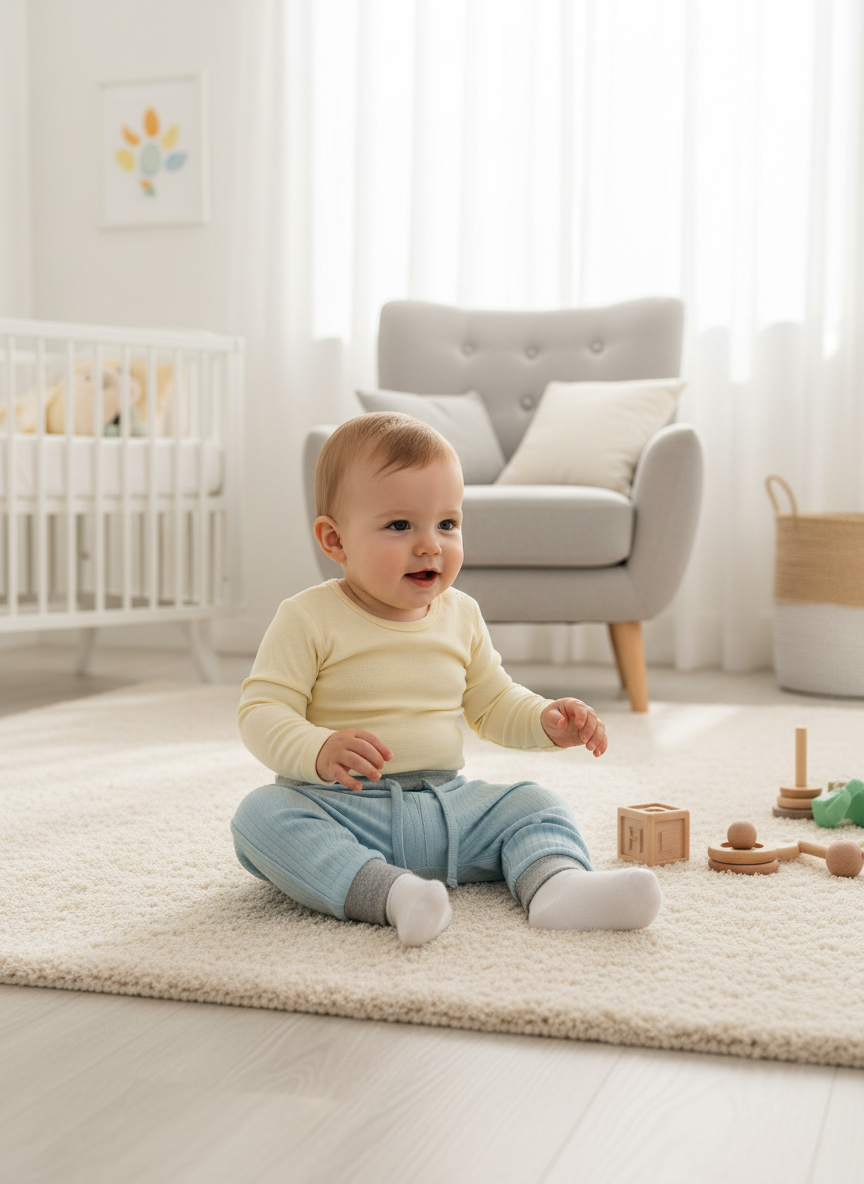 Штанишки Утенок 457г/1 джинс - фото 2