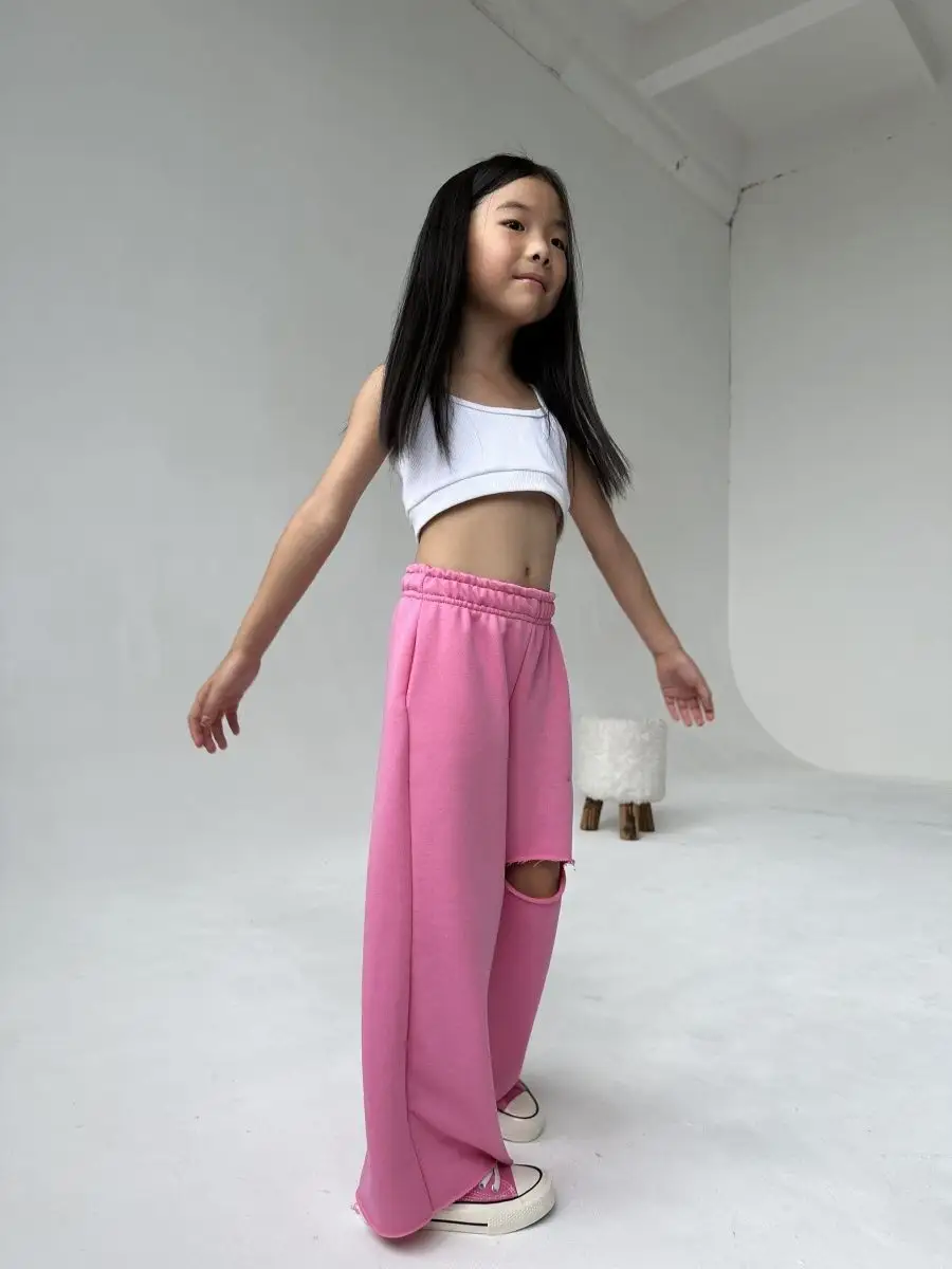 Брюки ROOMY ESSENCE STREETjog/pink - фото 13