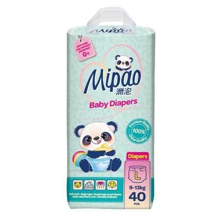 Подгузники Mipao L 40 шт.