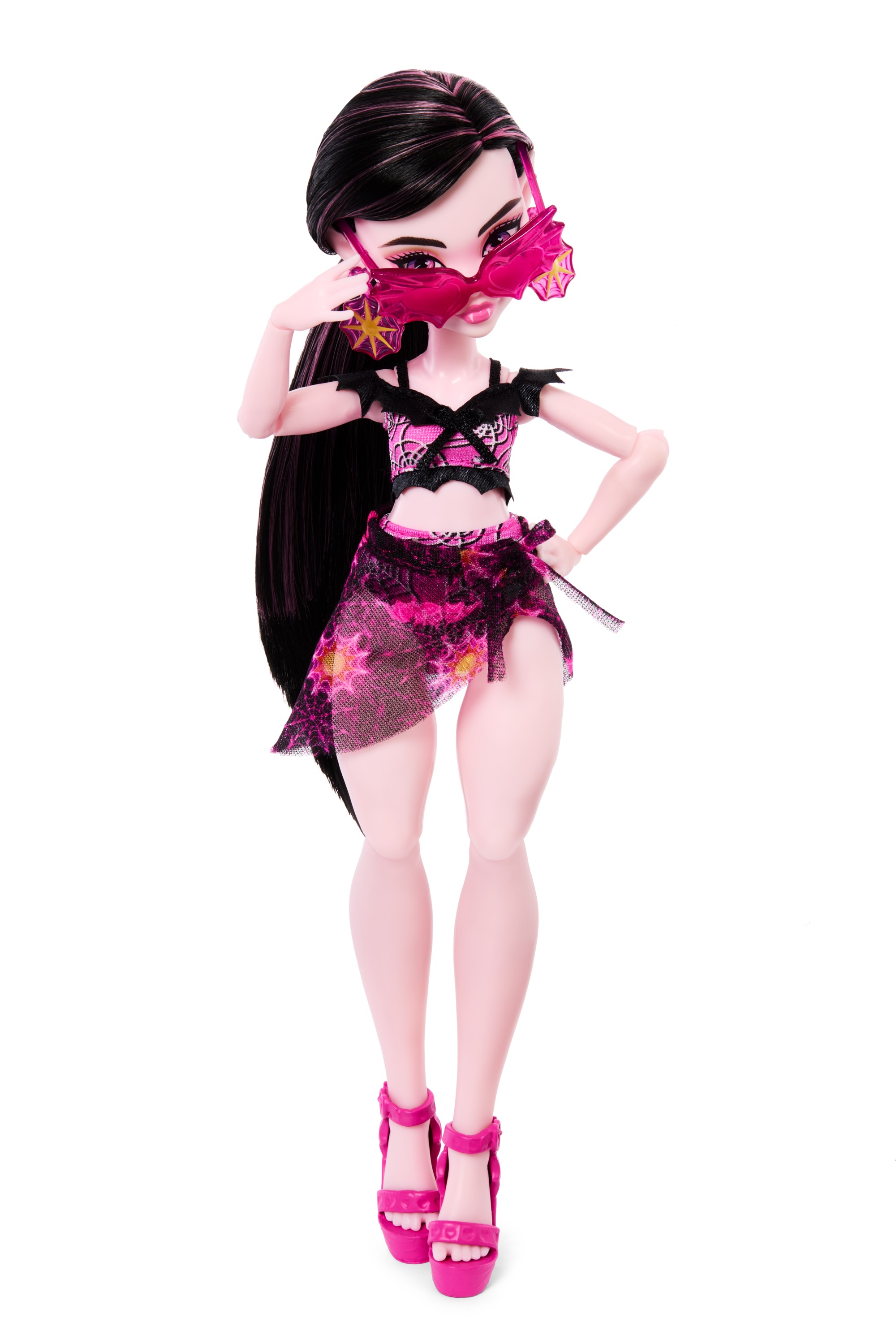 Кукла модельная Monster High Scare Adise Island Draculaura HRP66 HRP66 - фото 4