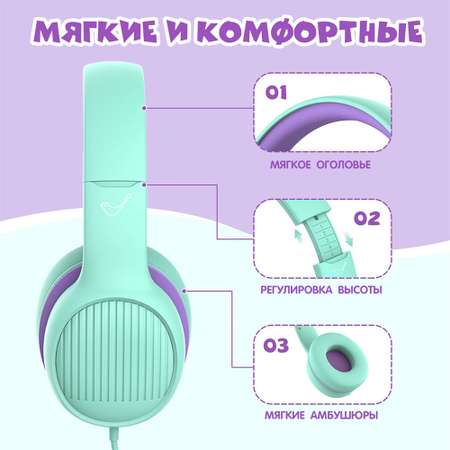 Наушники Gorsun GS-E66V purple