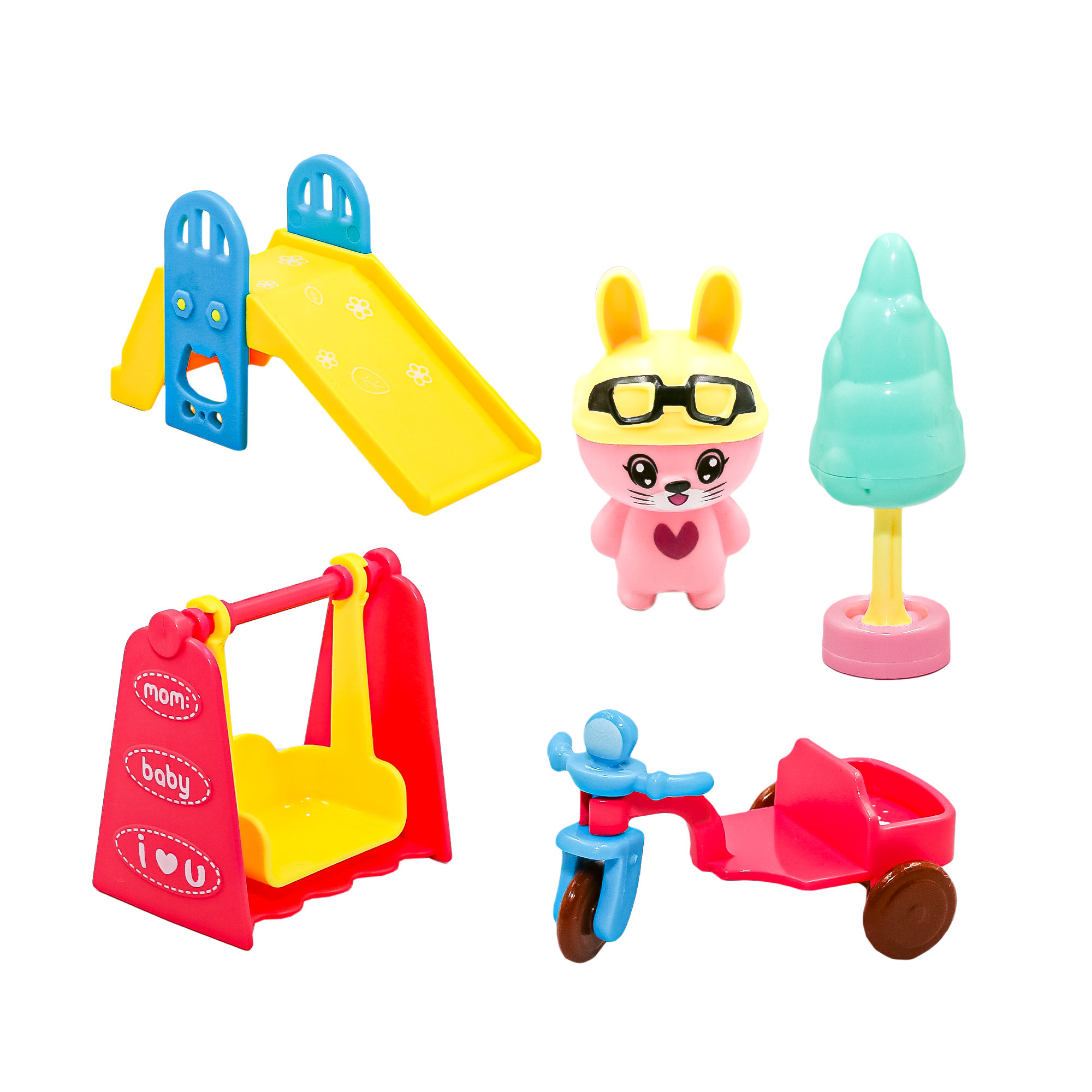 Игровой набор SHARKTOYS Мяу-мяу: Детская площадка - фото 4