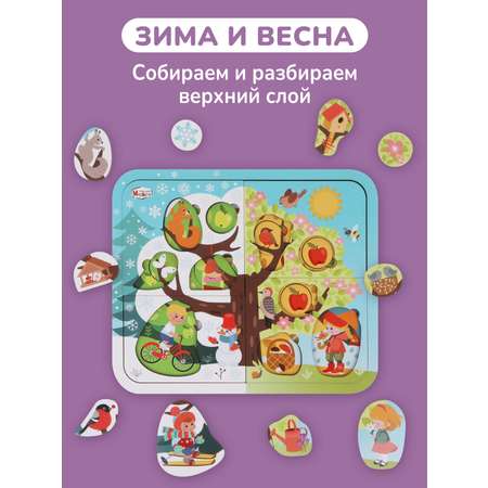 Пазл Mapacha деревянный