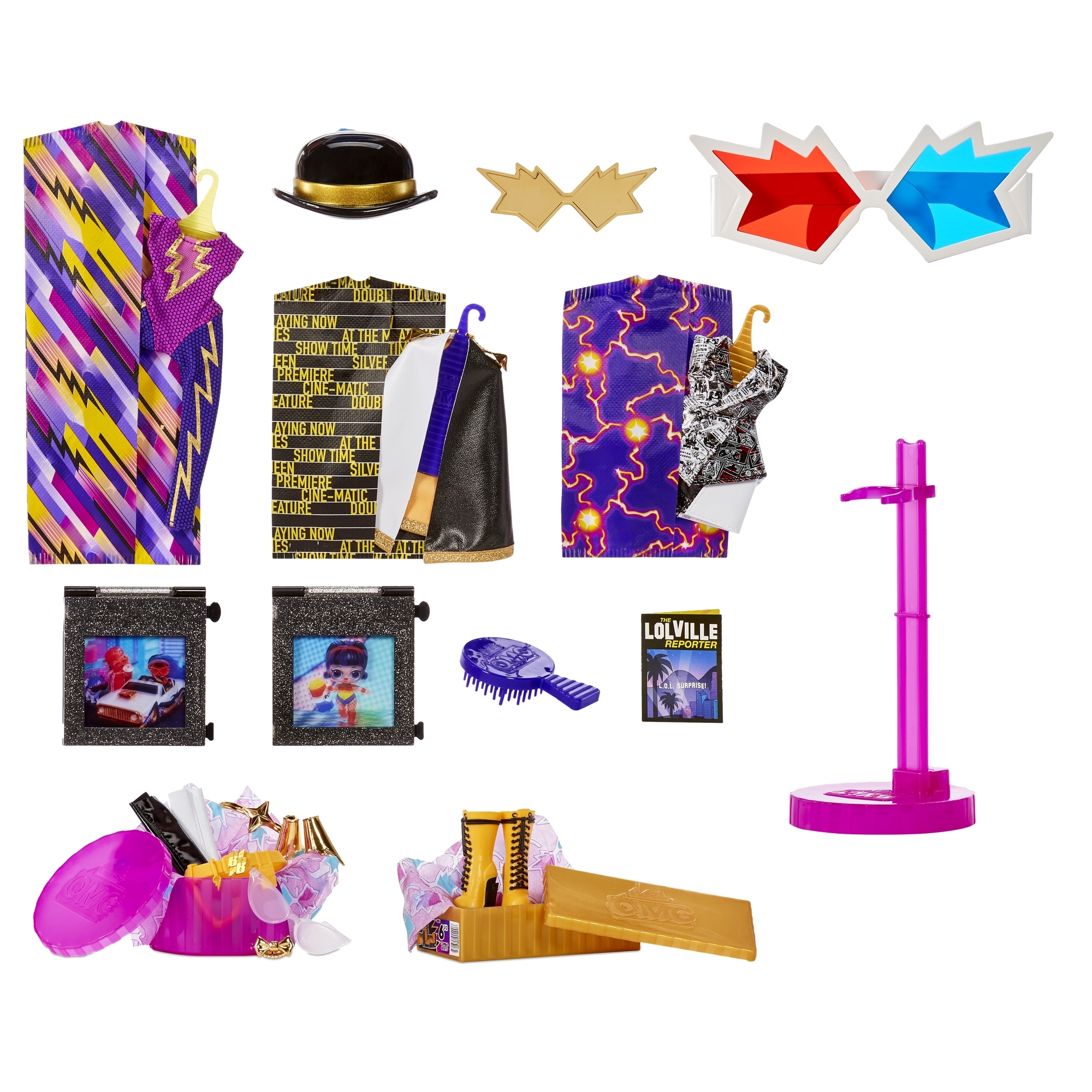 Кукла модельная L.O.L. Surprise! OMG Movie Doll OMG Movie Doll Ms Direct 577904EUC - фото 10