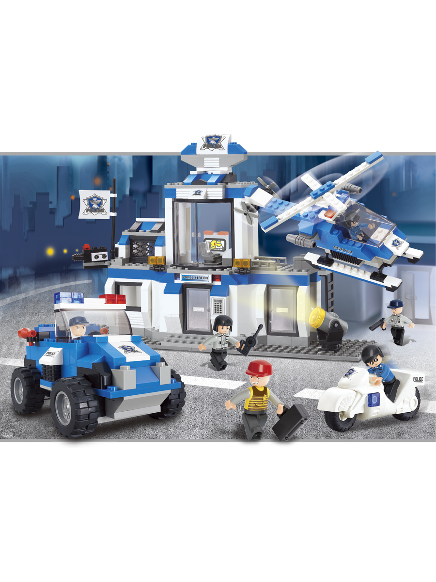 Конструктор SLUBAN 492 дет. - фото 3