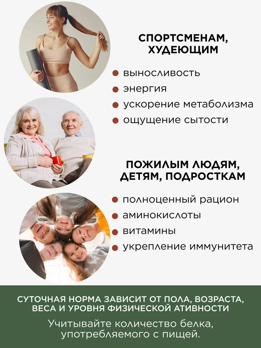 Гороховый протеин Yappi веган - фото 5
