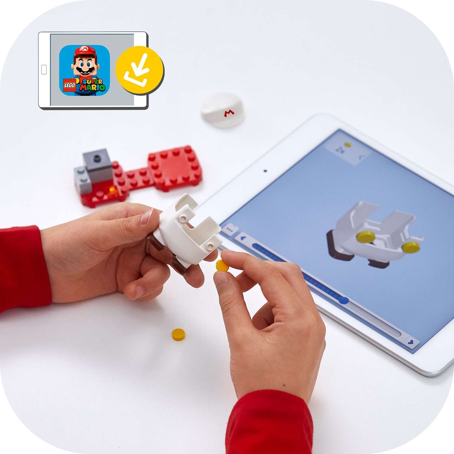 Конструктор LEGO Super Mario Марио-пожарный - фото 12
