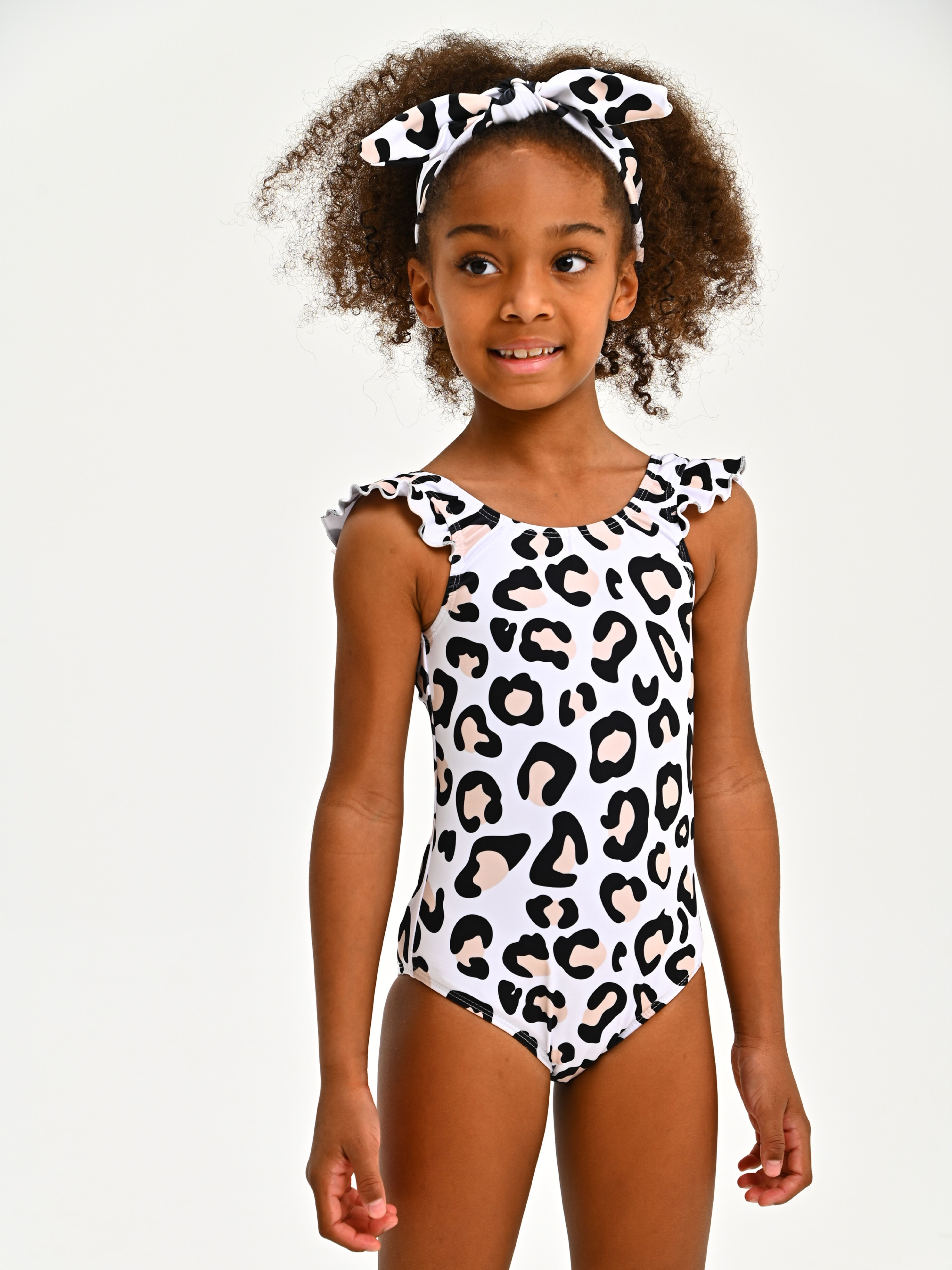 Купальник SEA WEAR kupalnik_kids_slleopard_beige - фото 1