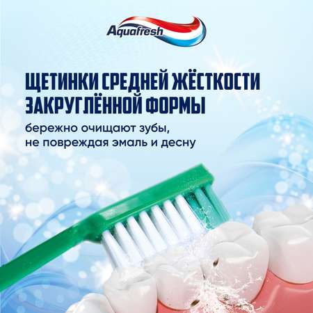 Зубная щетка классическая Aquafresh