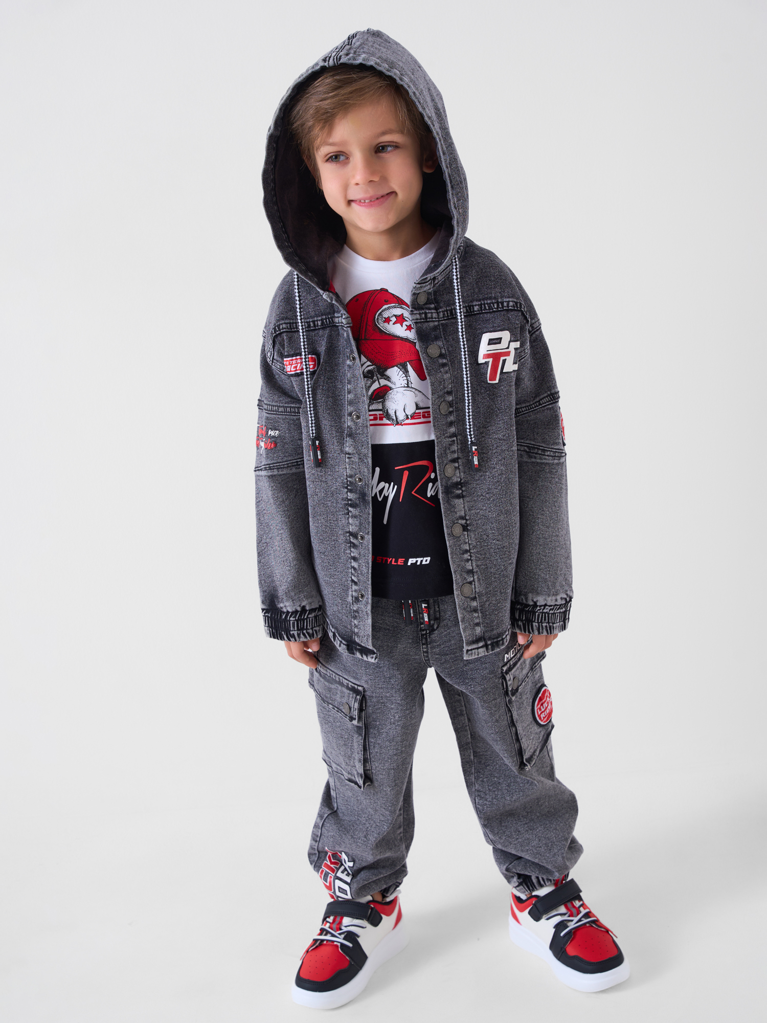 Куртка джинсовая PlayToday 12612019 - фото 7