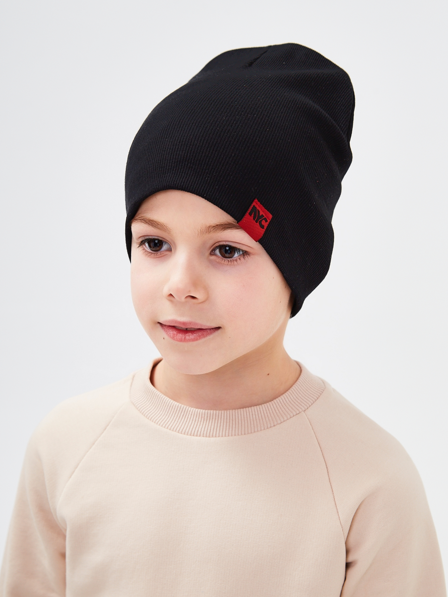 Шапка NYCkids NYC-H-039-KashB-black - фото 8