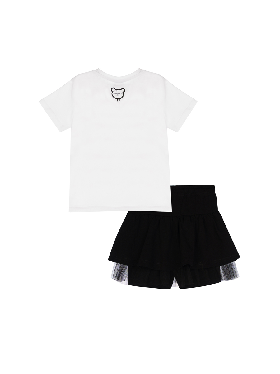 Футболка и юбка-шорты PlayToday 12522243 - фото 5