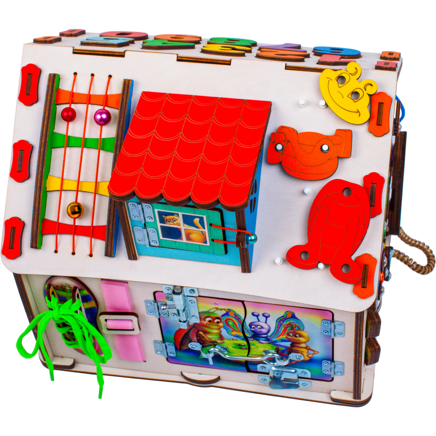 Игрушка Jolly Kids бизиборд - фото 6
