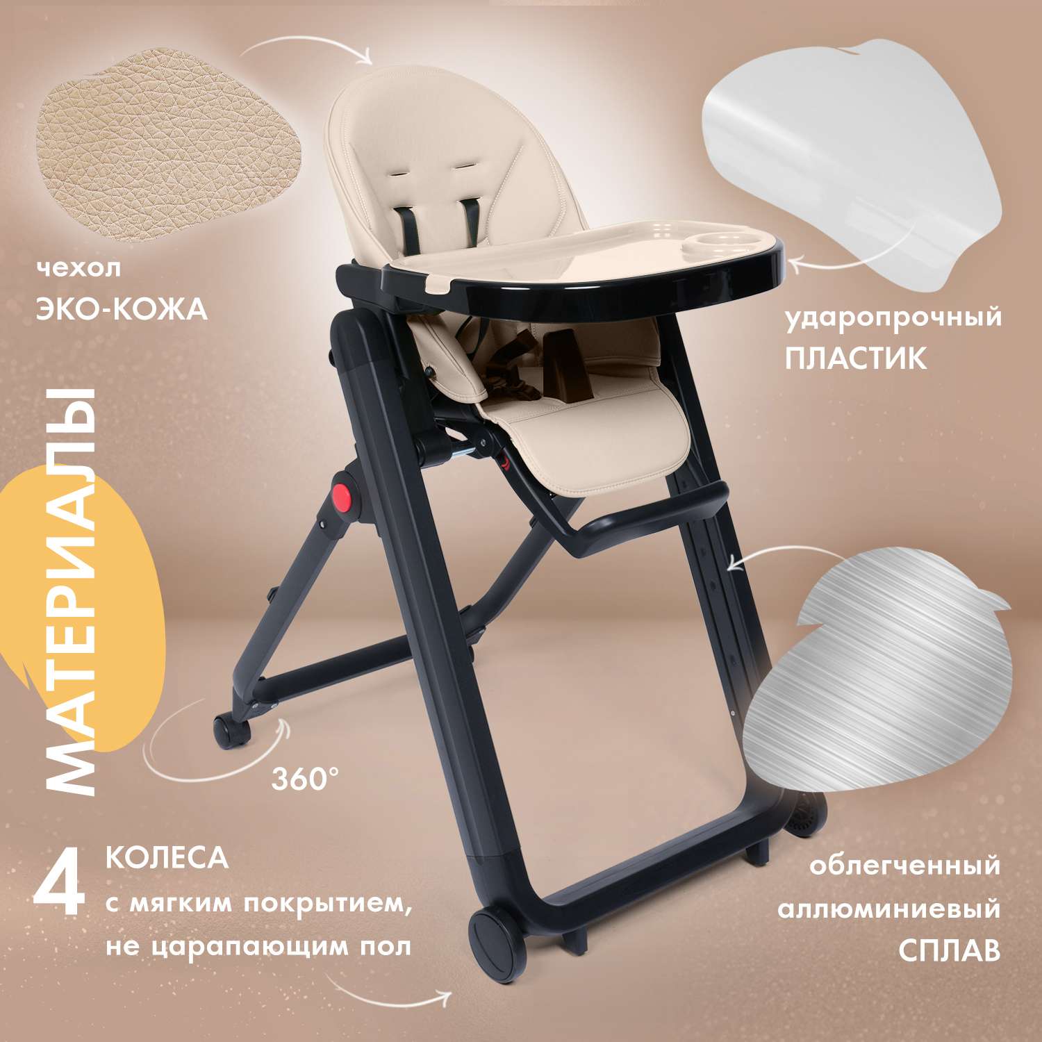 Стульчик для кормления Nuovita Futuro Senso классический - фото 5
