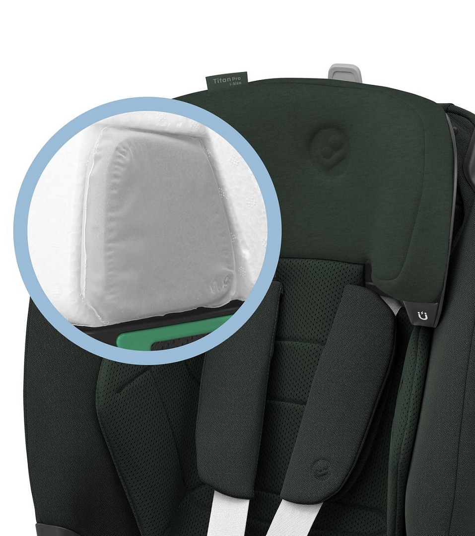 Автокресло Maxi-Cosi Titan Pro 2 i-Size Isofix 1/2/3 (9-36 кг) зеленый - фото 8