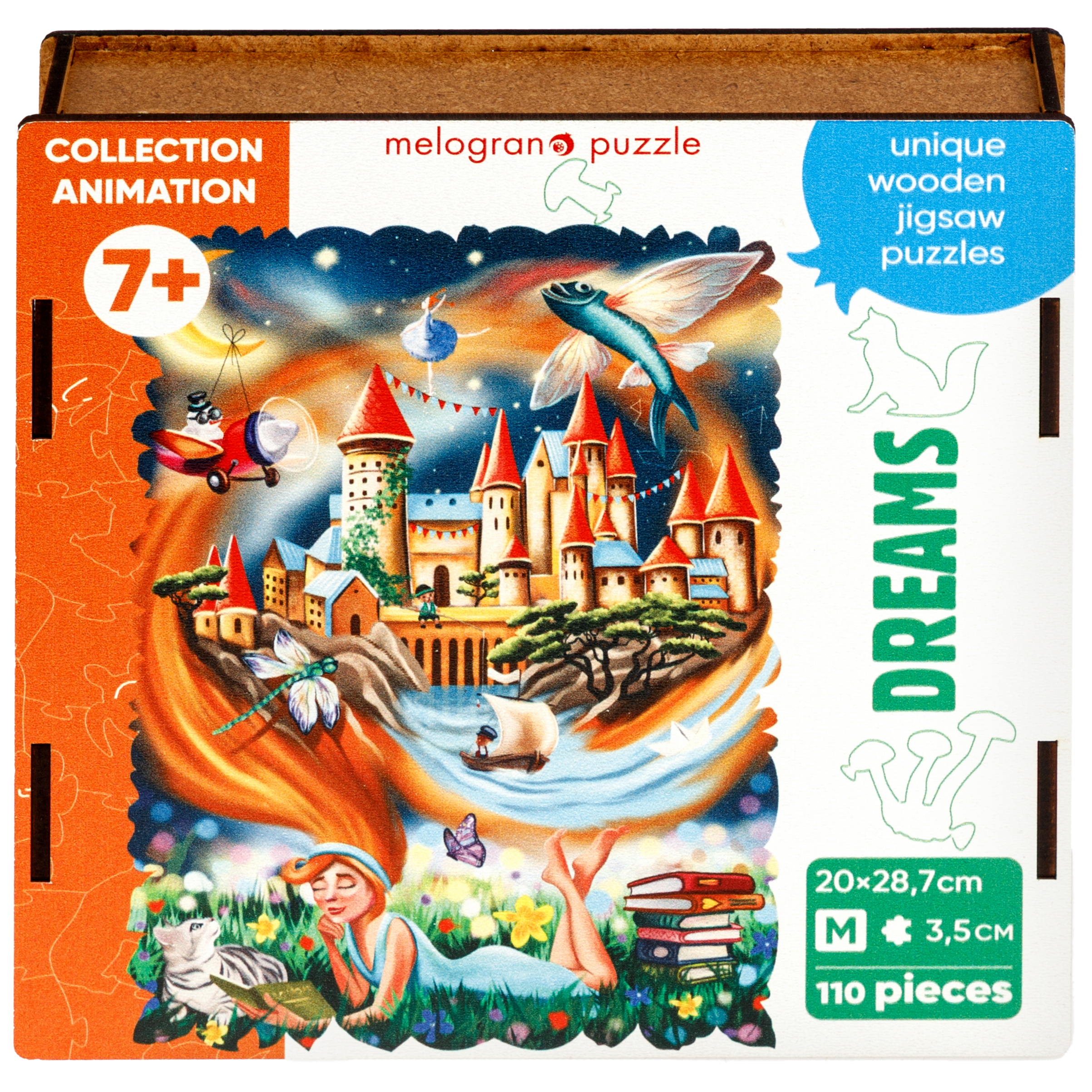 Пазл 1TOY Мечты 110 деталей деревянный - фото 6