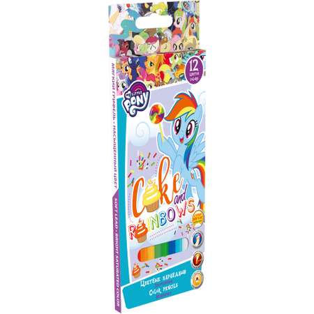 Карандаши цветные Kinderline 12 шт.