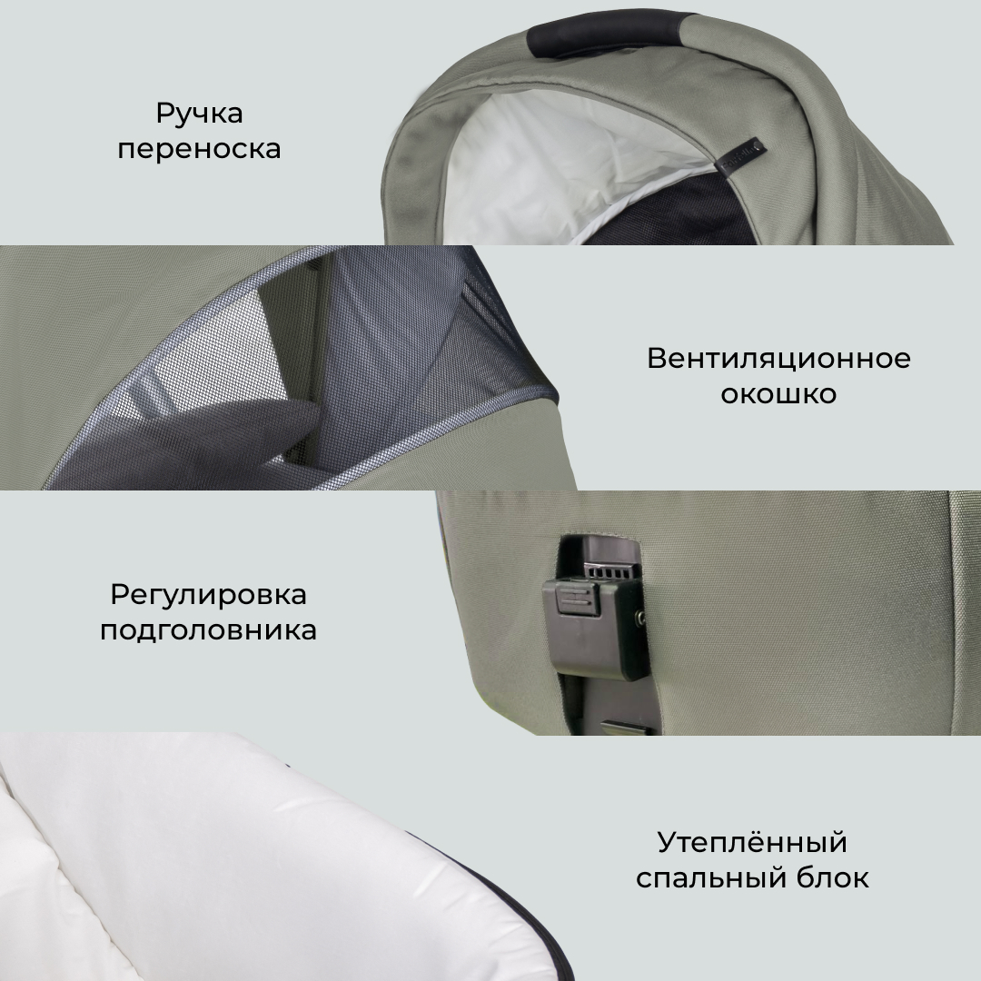 Коляска 3в1 Farfello Zuma Trio Comfort - фото 5