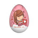 Яйцо из глазури Конфитрейд Ведь любовь-это с сюрпризом 20г