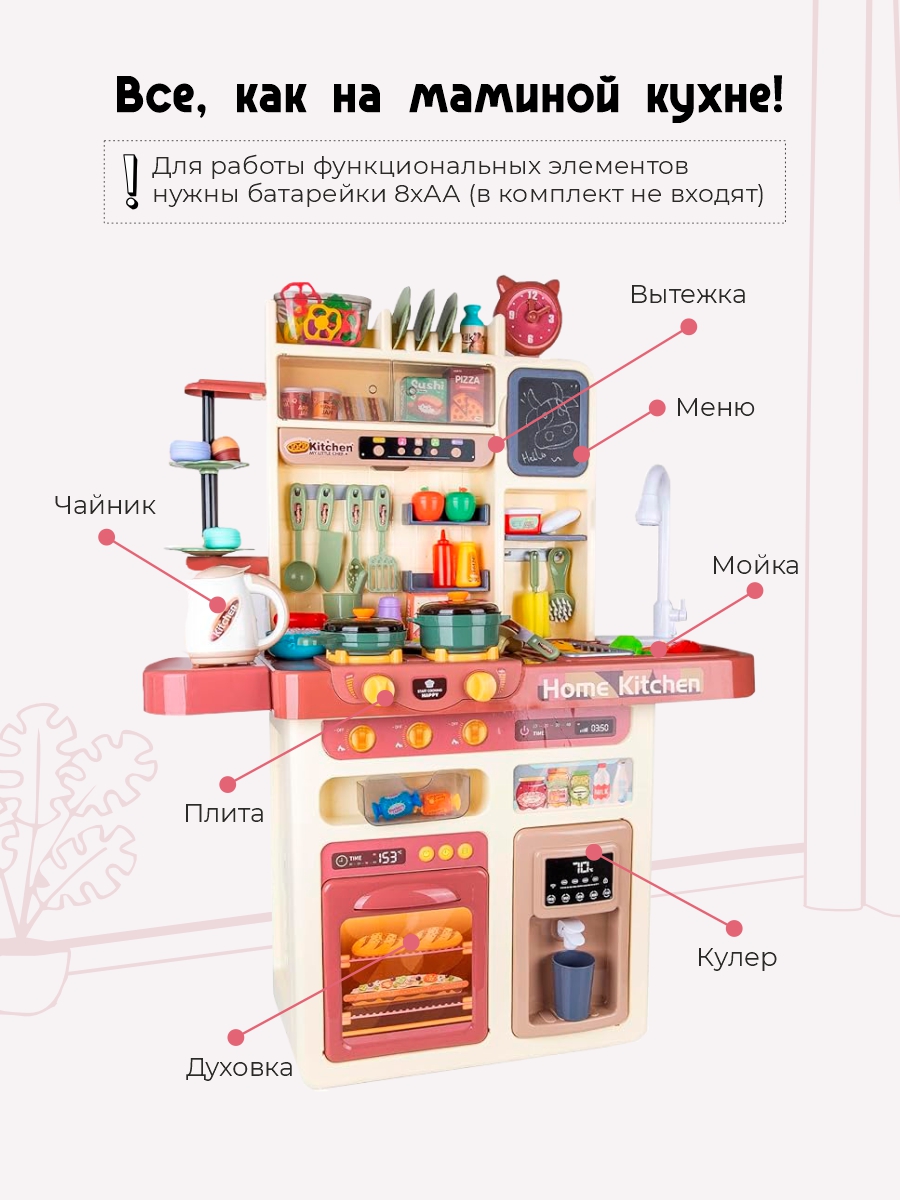 Игрушечная кухня Зайка любит - фото 3