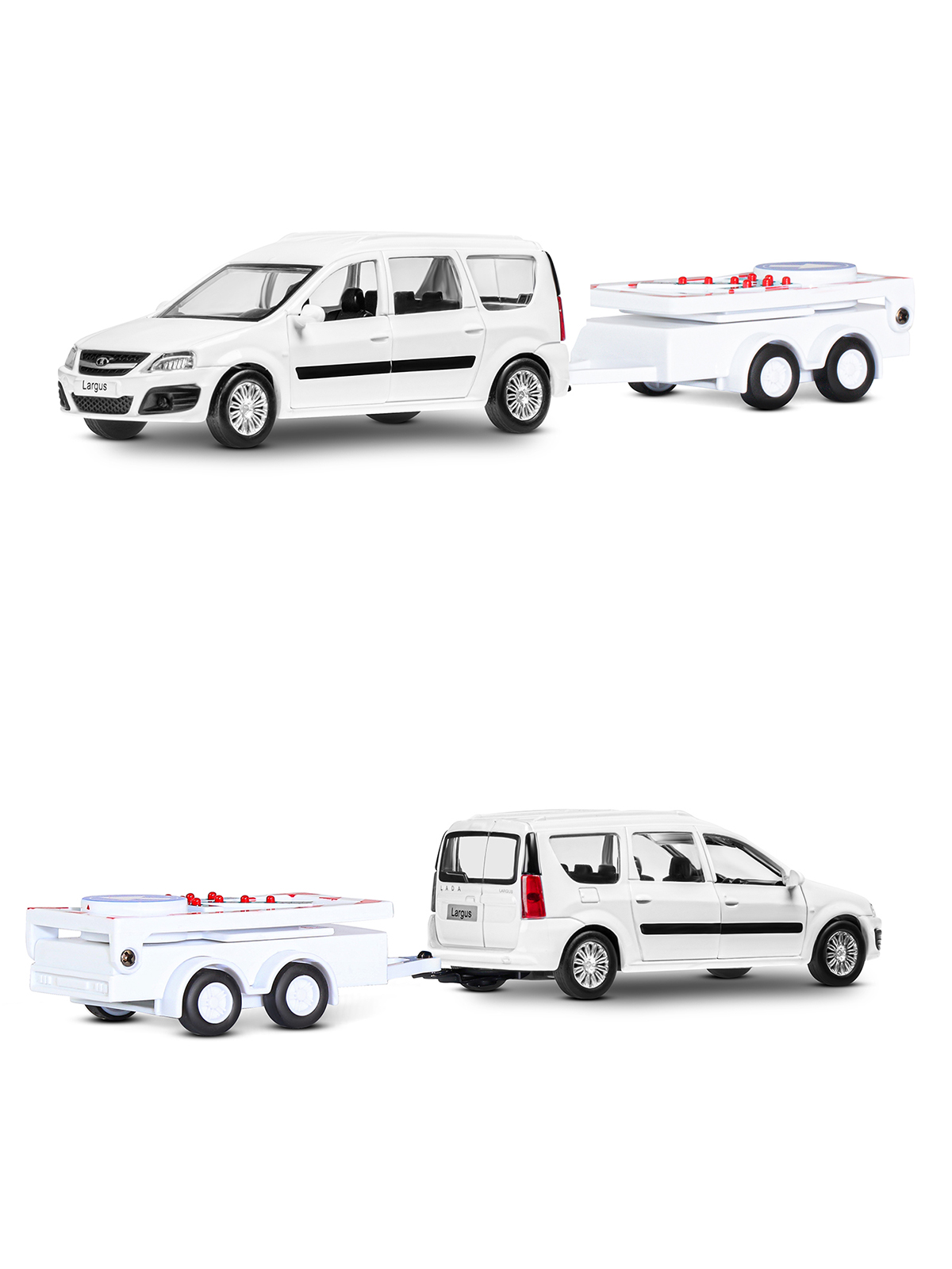 Автомобиль АВТОпанорама LADA Largus 1:43 JB1251632 - фото 10
