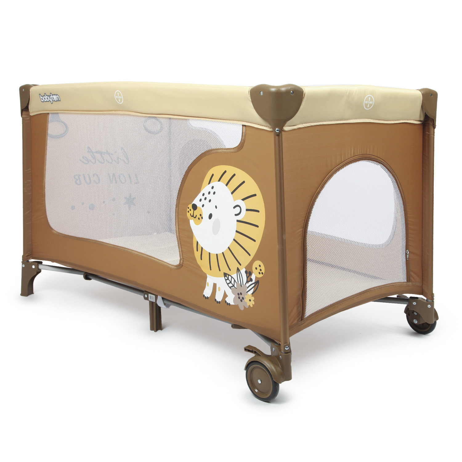 Манеж Babyton Play box Beige P612 - фото 4