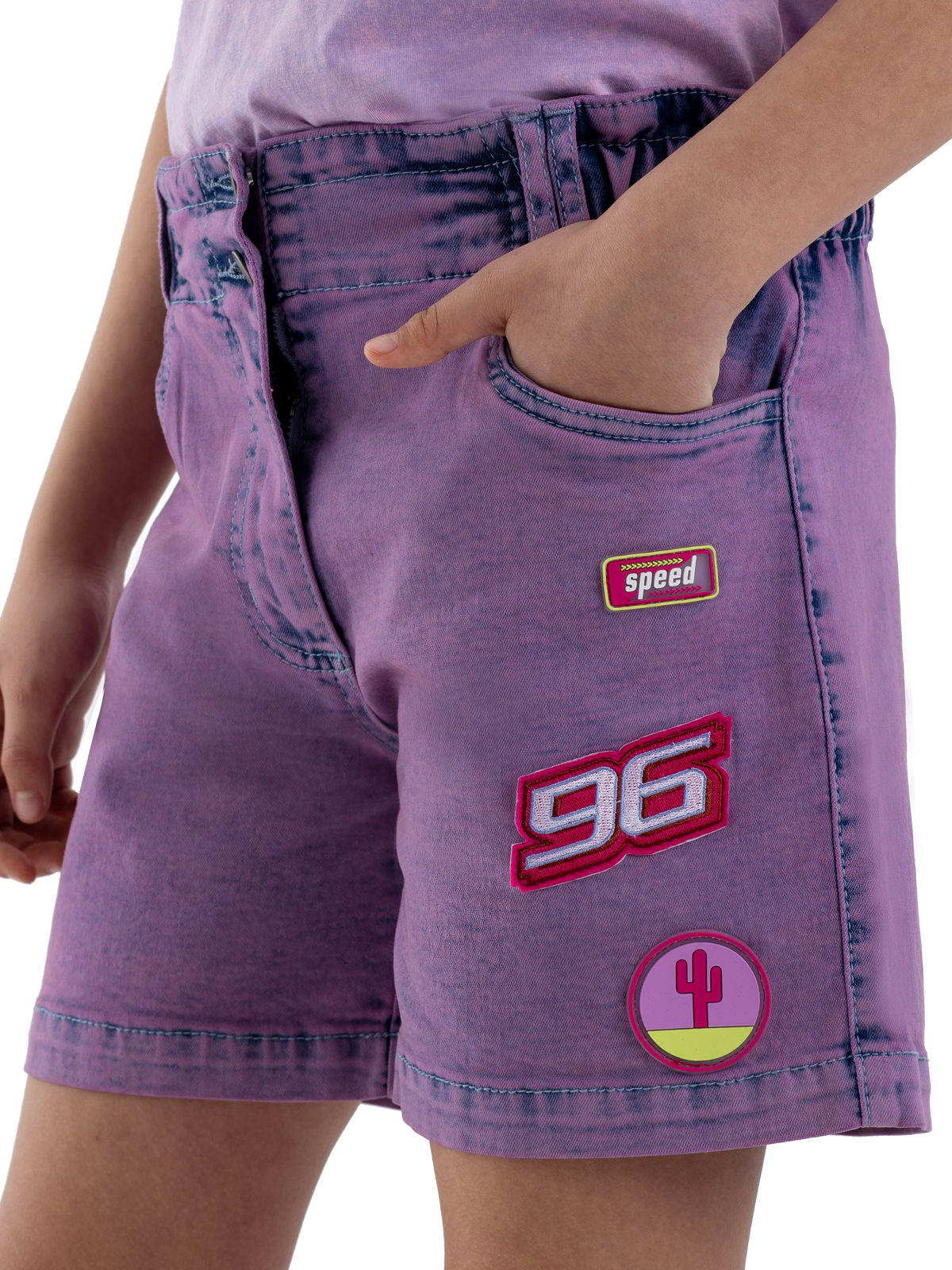 Шорты джинсовые Kapika LJGCH02-V1 - фото 3