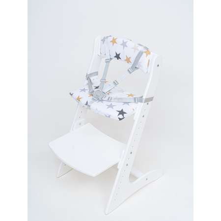 Ремни безопасности Babystul пятиточечные серые