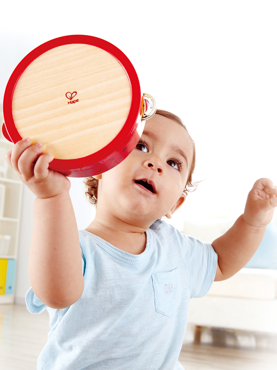 Игрушка музыкальная Hape бубен - фото 1