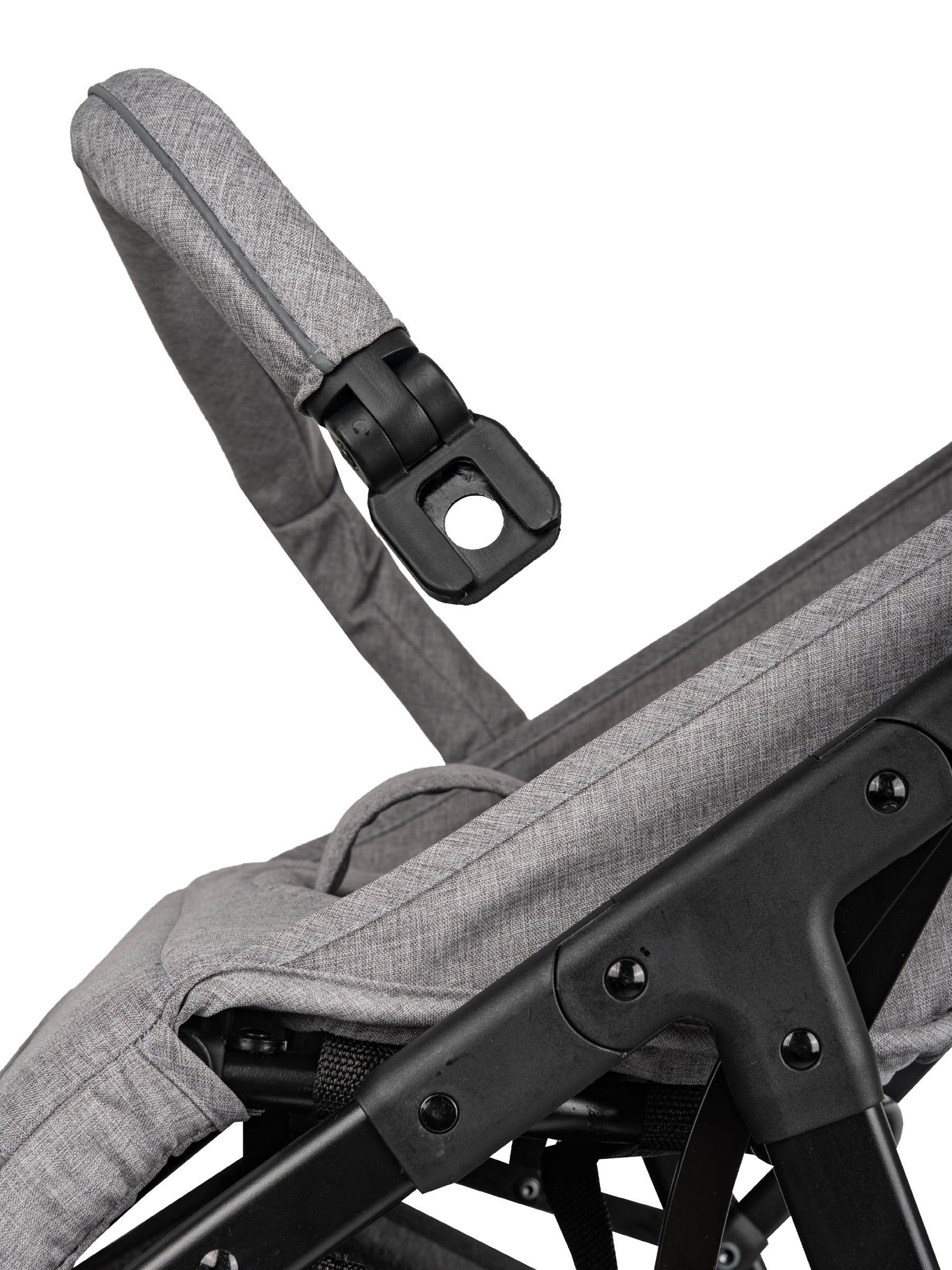 Коляска прогулочная Indigo Frost для путешествий серый серый - фото 23