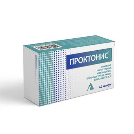 БАД Проктонис при геморрое капсулы 0.27г 60шт