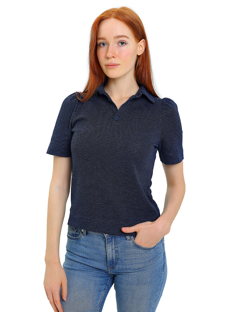 Футболка-поло RobyKris 76-05-23/син - фото 1