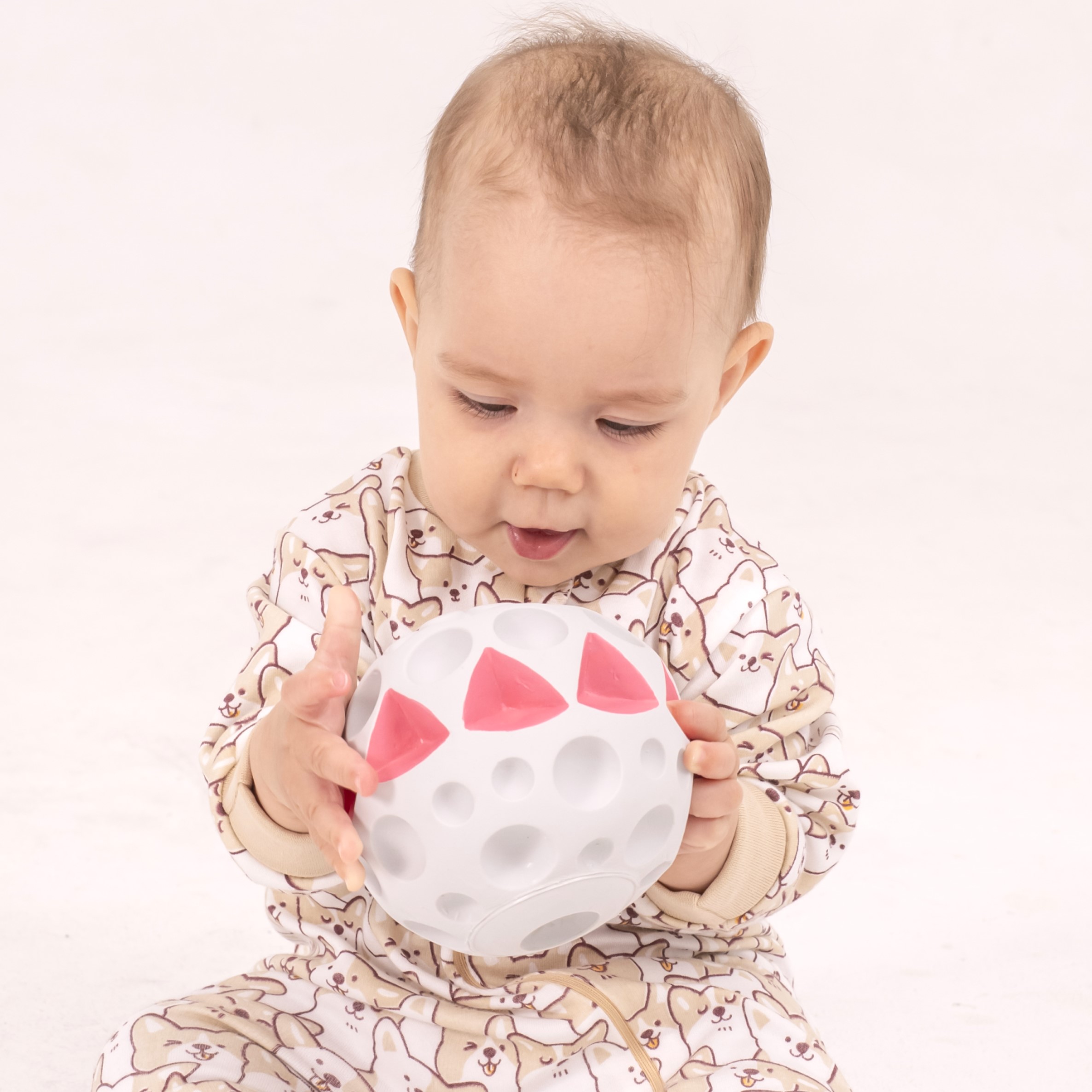 Игрушка Uviton мяч развивающий для малышей 12см - фото 1