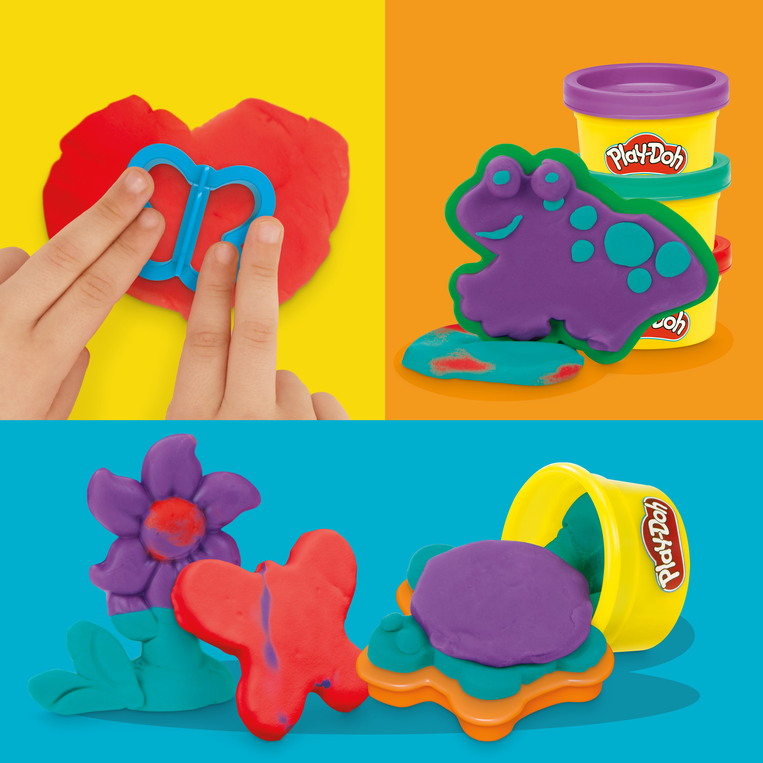 Масса для лепки Hasbro набор Play-Doh Мир насекомых 3 цв. - фото 8
