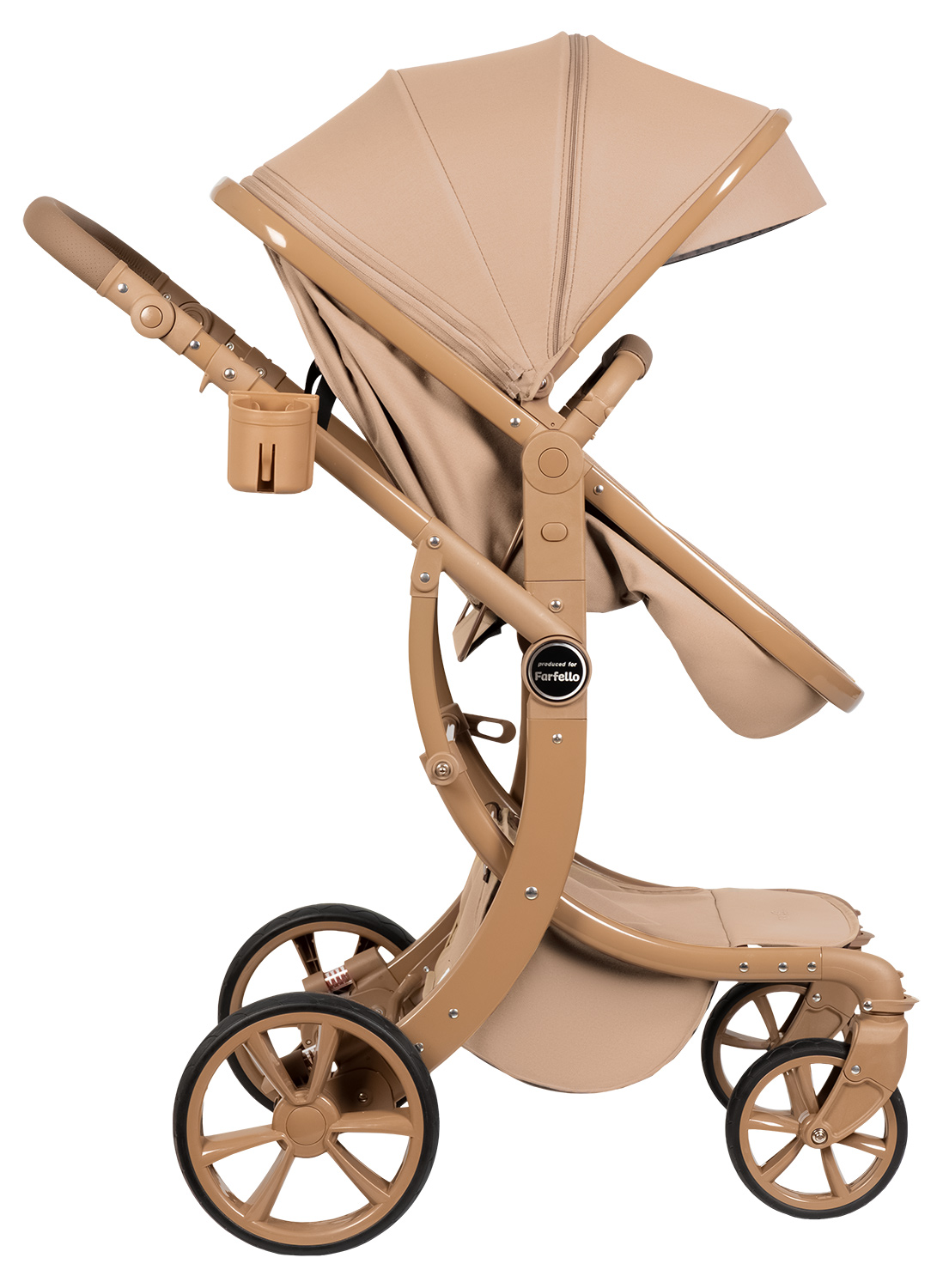 Коляска трансформер Aimile Авантюрист / Adventurer бежевый - фото 12