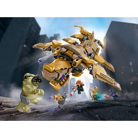 Конструктор LEGO Marvel Super Heroes Мстители против Левиафана блочный