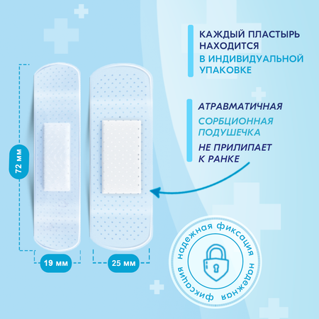 Пластырь АРМА Набор «Стандартный Clear»