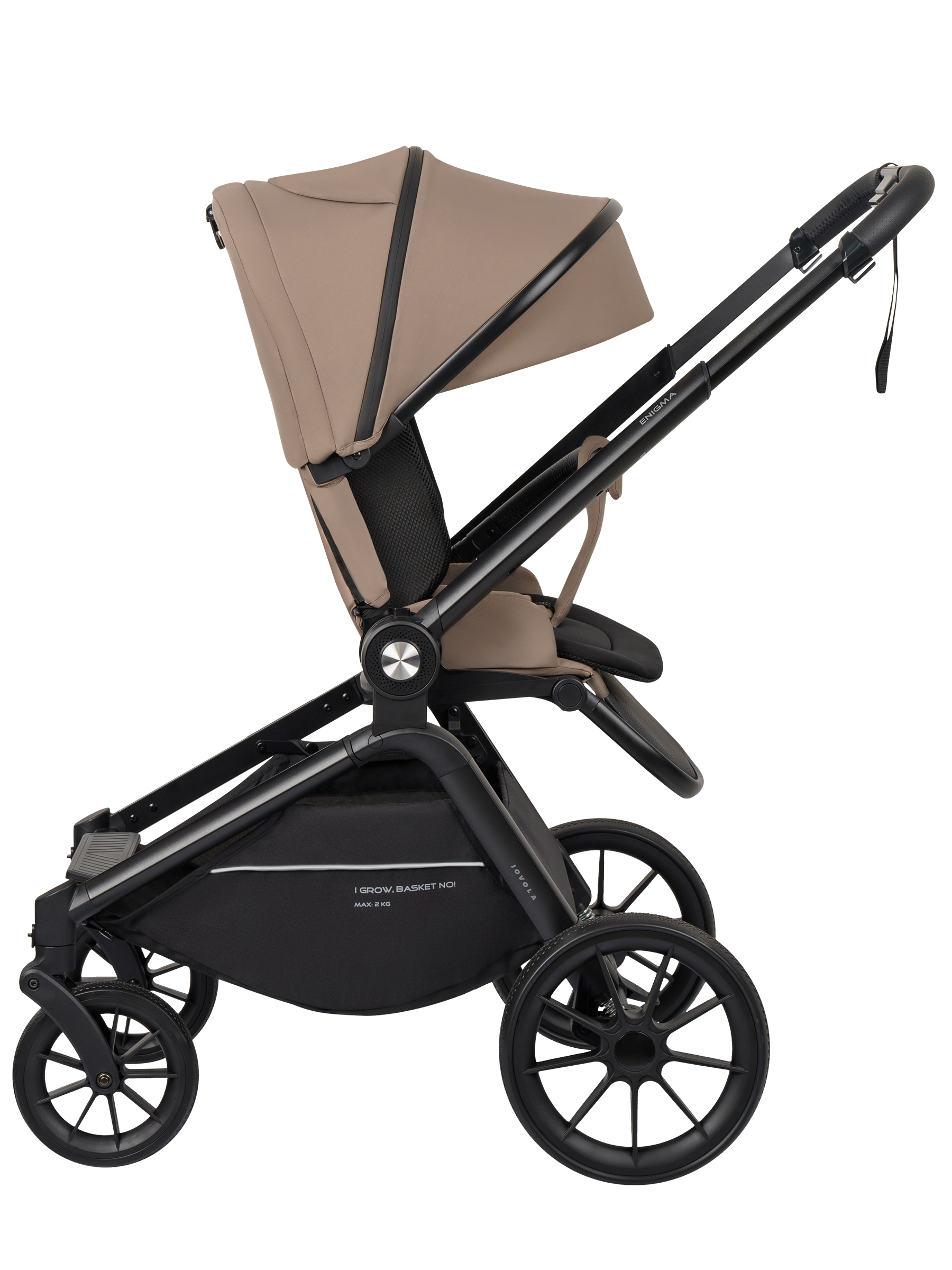 Коляска 3в1 JOVOLA Enigma коричневый - фото 32
