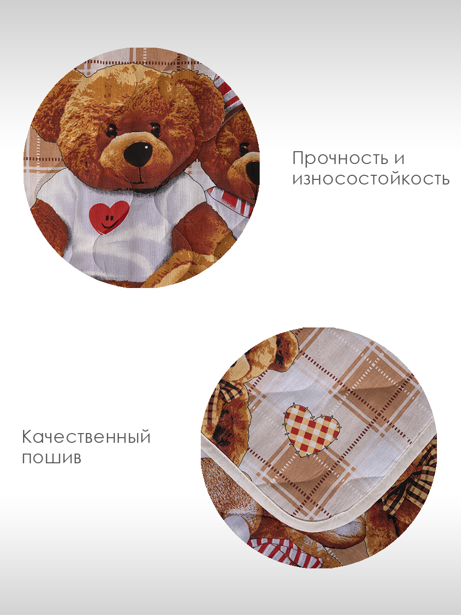 Покрывало MILANIKA Мишутки 150x215 см - фото 3