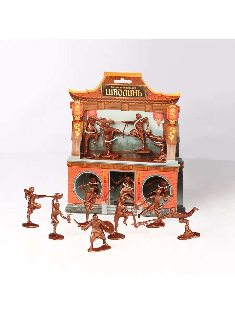 Игровой набор БИПЛАНТ Крестоносцы №1+Сарацины+Воины - фото 2