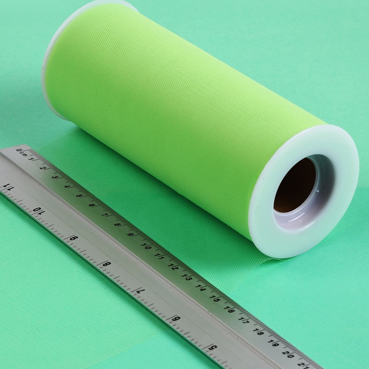 Фатин в шпульках TBY средней жесткости ширина 150 мм уп.22.86м фисташковый - фото 3