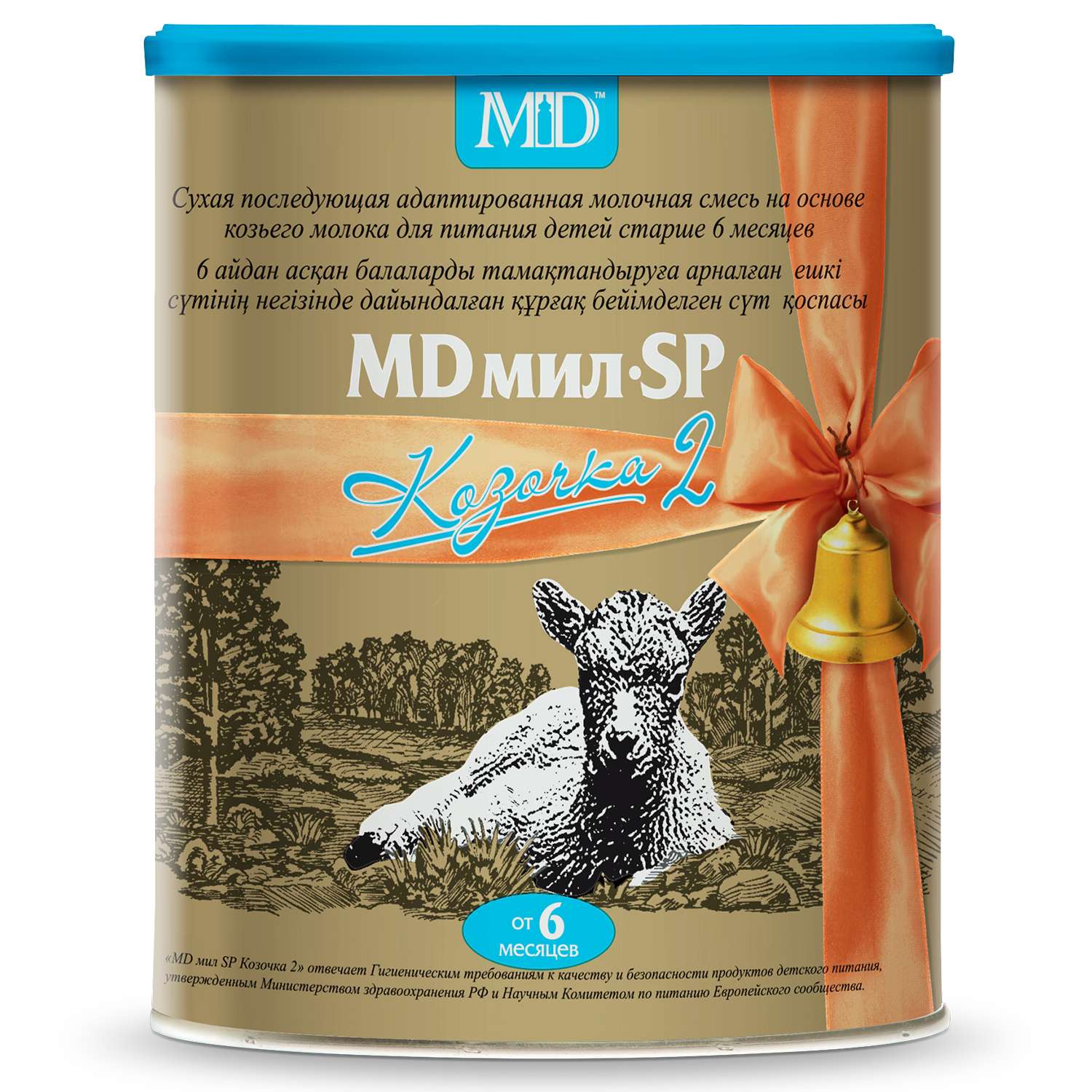 Смесь MD мил Козочка 2 молочная 400г с 6месяцев - фото 1