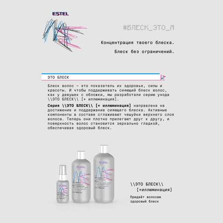 Набор средств ESTEL 765 мл