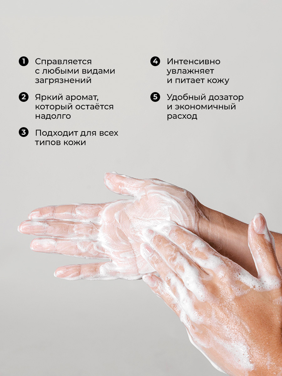 Мыло жидкое SYNC 1 шт. 480 г 460 мл - фото 4