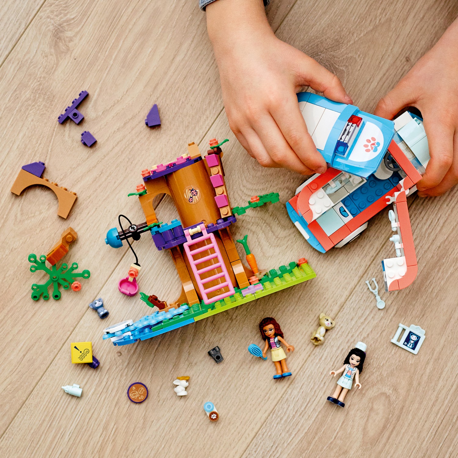 Конструктор LEGO Friends Машина ветеринарной помощи - фото 8