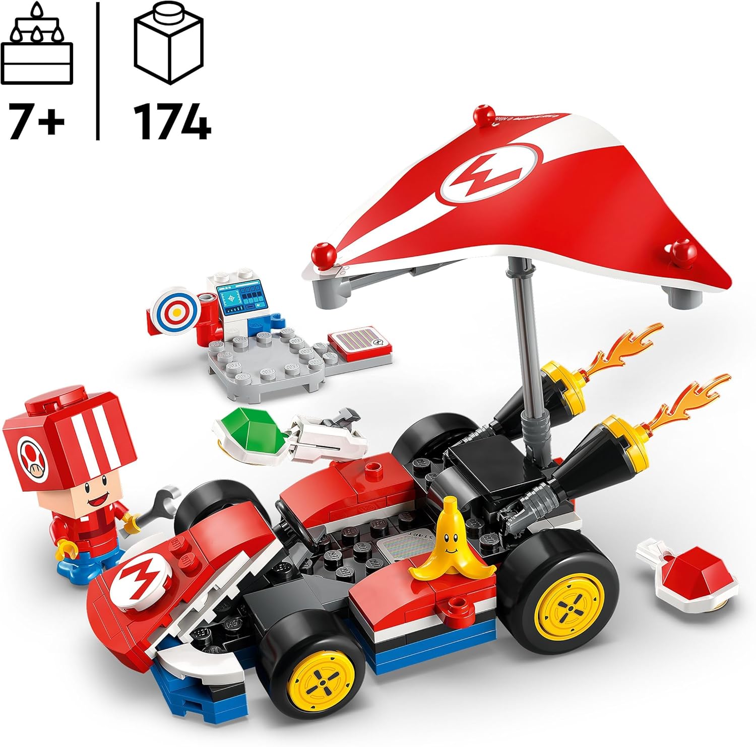 Конструктор LEGO Super Mario Стандартный картинг - фото 2