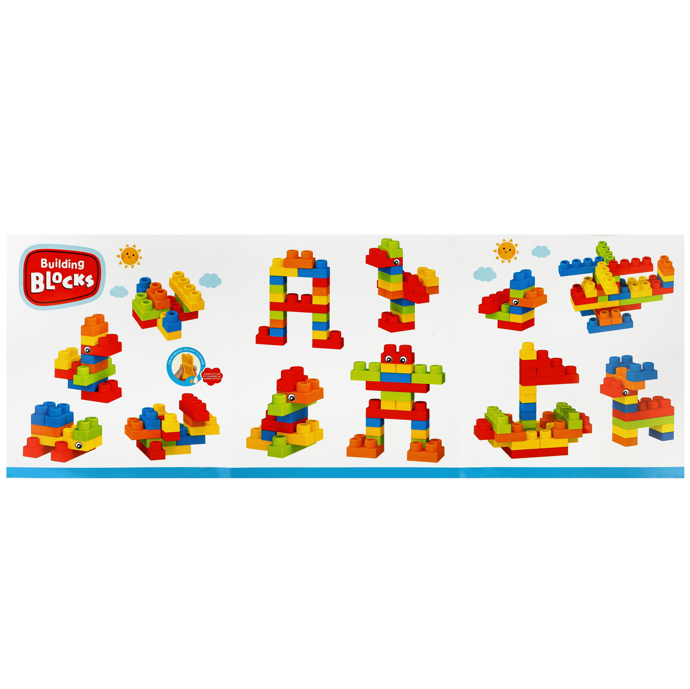 Конструктор 1TOY мягкий 40 дет. - фото 17