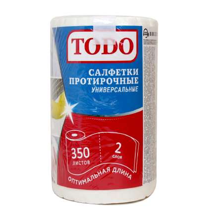 Бумажные полотенца Todo 350 шт.